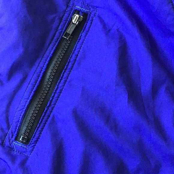 SPEEDO VINTAGE ELECTRIC BLUE ZIP UP JACKET SMALL - Picture 12 of 14